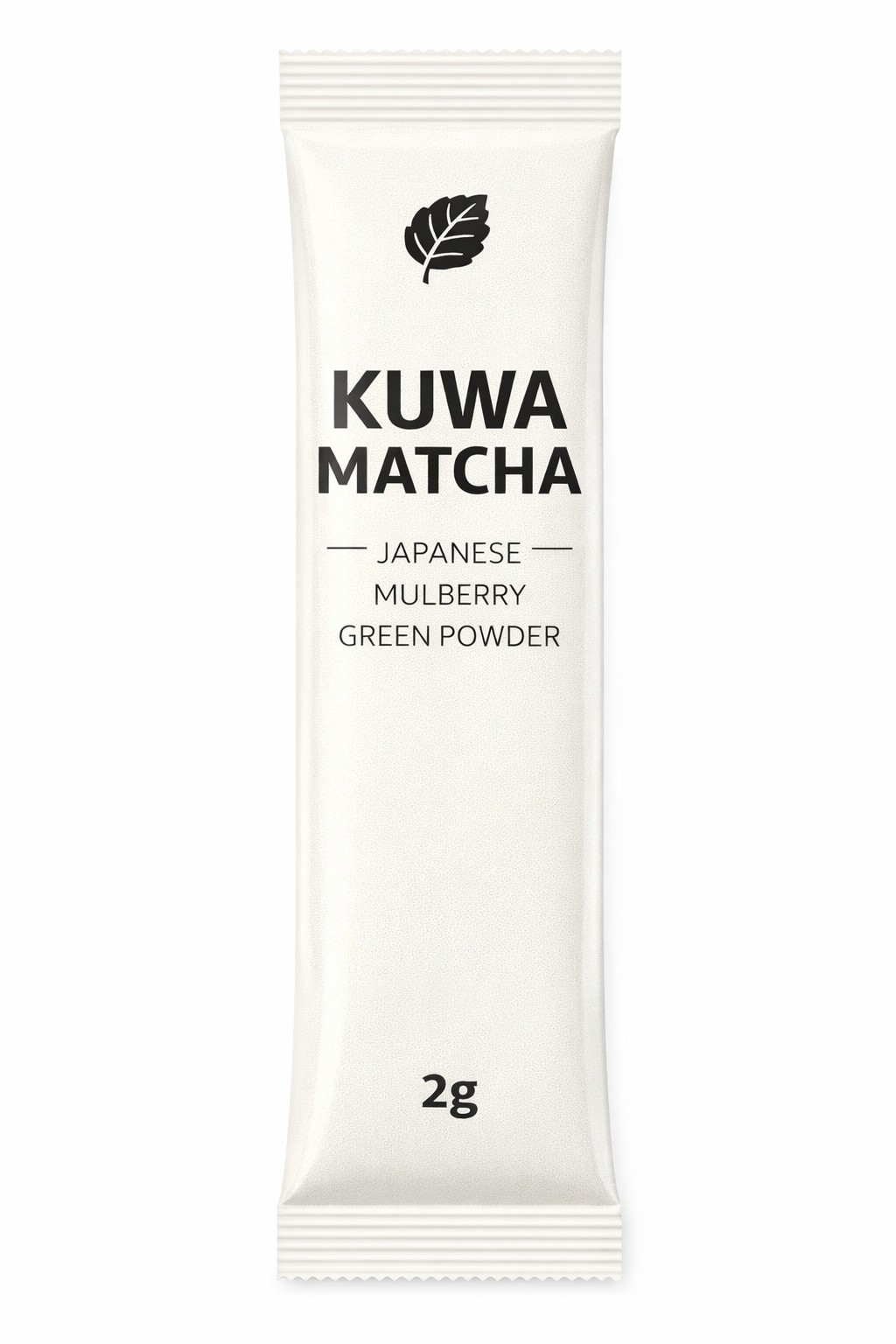 Kuwa Matcha 1 serving stick — 2g Japanese Mulberry Green Powder